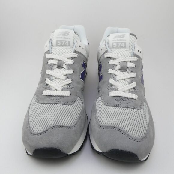 New Balance Gray Suede Lace Up Lifestyle Sneakers Shoes Men\'s US:11.5 - Women:13 main image 4